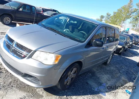 2013 Dodge Grand Caravan Se from USA, damaged, VIN 2C4RDGBGXDR791910